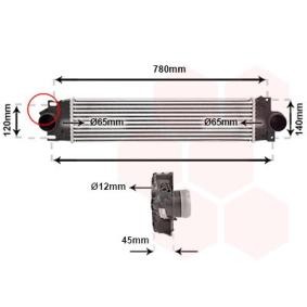 Köp Intercooler av VAN WEZEL 18014711 till det låga priset 1766,91 kr