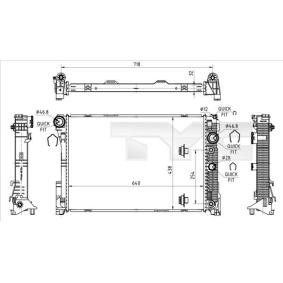 Acquista Radiatore motore da TYC 721-0018 a buon mercato per soli 195,17 €