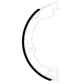 Bremsbackensatz, Feststellbremse MFR762 von MINTEX günstig für 49,50 € online kaufen
