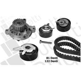 Compre Bomba de água + kit de correia dentada da BUGATTI KBU8713A a um preço baixo por 152,11 €