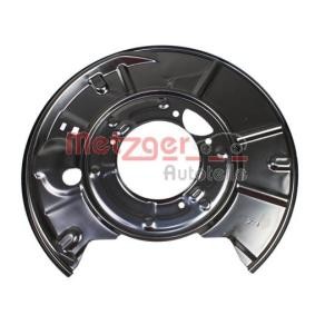 Compre Defletor do discos de travão de METZGER online para Classe S Coupe (C215) a preços moderados