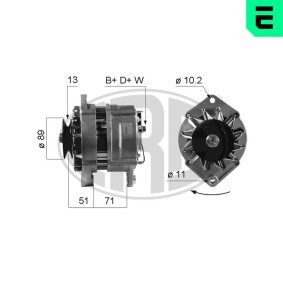 Lichtmaschine für IVECO von ERA
