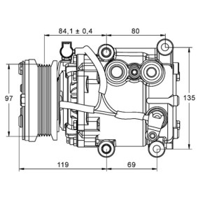 Kurbelwellenlagersatz MS-2205A von MAHLE ORIGINAL günstig für 76,88 € online kaufen