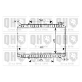 Acquista Radiatore motore da QUINTON HAZELL QER1766 a buon mercato per soli 355,60 €