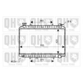 Acquista Radiatore motore da QUINTON HAZELL QER1862 a buon mercato per soli 351,28 €