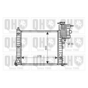 Kühler, Motorkühlung QER2233 von QUINTON HAZELL günstig für 320,70 € online kaufen