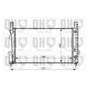 Kühler, Motorkühlung QER2429 von QUINTON HAZELL günstig für 280,33 € online kaufen