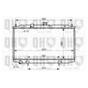 Acquista Radiatore motore da QUINTON HAZELL QER2448 a buon mercato per soli 321,61 €