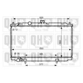 Acquista Radiatore motore da QUINTON HAZELL QER2449 a buon mercato per soli 321,61 €