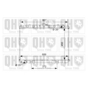 Acquista Radiatore motore da QUINTON HAZELL QER2452 a buon mercato per soli 392,92 €
