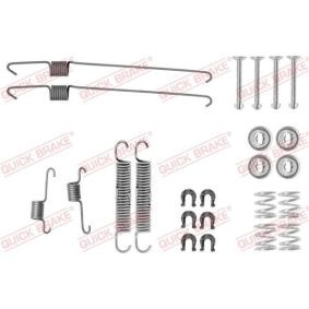 Compre Kit de acessórios, maxilas do travão da QUICK BRAKE 105-0001 a um preço baixo por 8,04 €