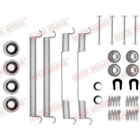 Osta Tarvikesarja, jarrukengät QUICK BRAKE:llä 105-0543 edullisesti hintaan 15,99 €