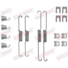 Compre Kit de accesorios de las zapatas de freno de QUICK BRAKE online para 4 Furgoneta (R21, R23) a precios moderados