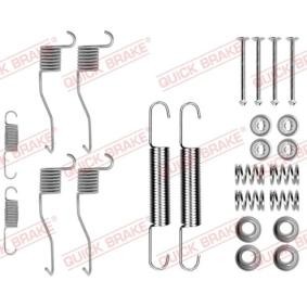 Osta Tarvikesarja, jarrukengät QUICK BRAKE:llä 105-0639R edullisesti hintaan 14,43 €