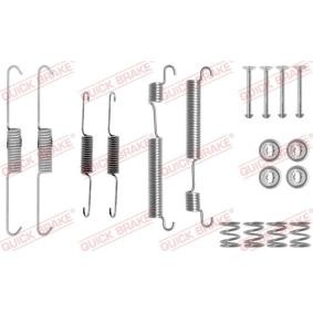 Comprar Juego de accesorios, zapatas de freno de QUICK BRAKE 105-0770 a bajo precio de 8,33 €