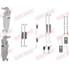 Compre Kit de accesorios de las zapatas de freno de QUICK BRAKE online para Almera II Berlina (N16) a precios moderados