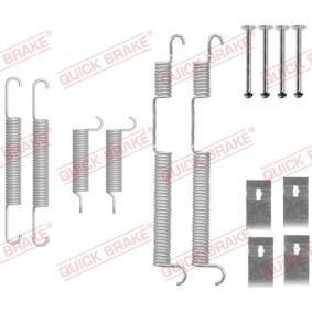 Osta Tarvikesarja, jarrukengät QUICK BRAKE:llä 105-0844 edullisesti hintaan 12,96 €