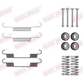 Compre Kit de acessórios, maxilas de travão de estacionamento da QUICK BRAKE 105-0897 a um preço baixo por 5,42 €