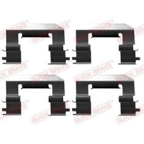 Compre Kit de accesorios, pastillas de frenos de QUICK BRAKE online para pro_cee'd Furgón / Hatchback (JD) a precios moderados
