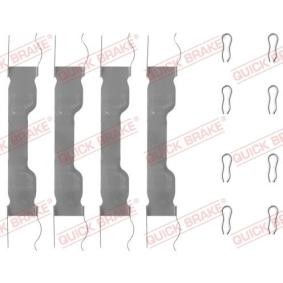 Compre Kit de acessórios, pastilhas de travão da QUICK BRAKE 109-0909 a um preço baixo por 8,03 €