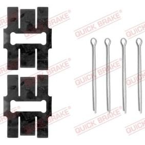 Köp Monteringssats, bromsbelägg av QUICK BRAKE 109-1146 till det låga priset 76,78 kr