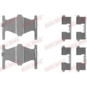 Compre Kit de acessórios, pastilhas de travão de QUICK BRAKE online para MAXIMA QX (A32) a preços moderados