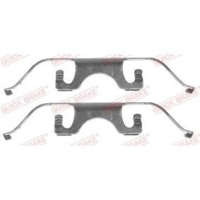 Zubehörsatz, Scheibenbremsbelag 109-1224 von QUICK BRAKE günstig für 9,26 € online kaufen