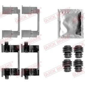 Compre Kit de accesorios, pastillas de frenos de QUICK BRAKE online para ACCORD IX Coupé a precios moderados