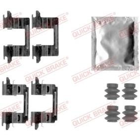 Compre Kit de accesorios, pastillas de frenos de QUICK BRAKE online para Koleos II (HC_) a precios moderados
