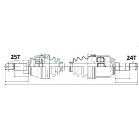 Osta Vetoakseli NTY:llä NPW-FT-016 edullisesti hintaan 150,21 €