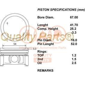 Compre Êmbolo da IAP QUALITY PARTS 100-00109 a um preço baixo por 352,37 €