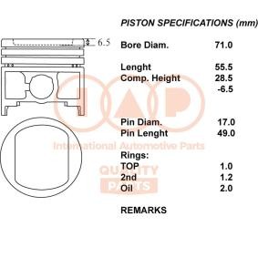 Comprar Pistón de IAP QUALITY PARTS 100-03042 a bajo precio de 228,65 €