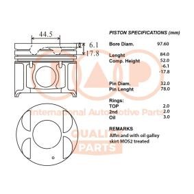 Osta IAP QUALITY PARTS Mäntä netistä TERRACAN (HP)-mallille edulliseen hintaan