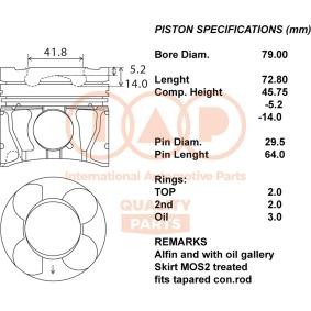 Kolben 100-09140 von IAP QUALITY PARTS günstig für 581,73 € online kaufen