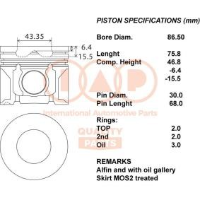 Kolben 100-11051 von IAP QUALITY PARTS günstig für 852,17 € online kaufen