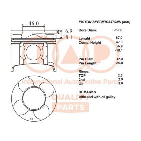 Comprar Pistón de IAP QUALITY PARTS 100-12104 a bajo precio de 688,94 €