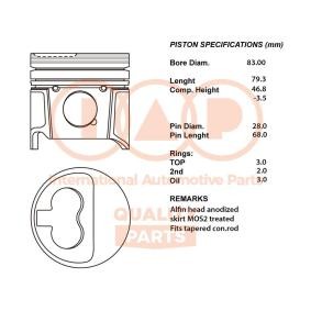 Kolben 100-16056 von IAP QUALITY PARTS günstig für 561,71 € online kaufen