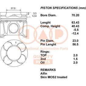 Kolben 100-16079 von IAP QUALITY PARTS günstig für 409,81 € online kaufen