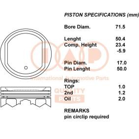 Kolben 100-16096 von IAP QUALITY PARTS günstig für 293,55 € online kaufen