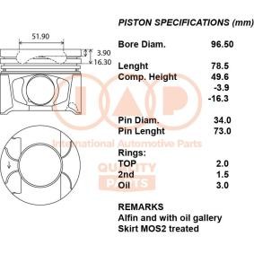 Kolben 100-17170 von IAP QUALITY PARTS günstig für 669,85 € online kaufen