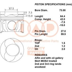 Comprar Pistón de IAP QUALITY PARTS 100-17190 a bajo precio de 688,94 €