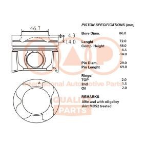 Kolben 100-17196 von IAP QUALITY PARTS günstig für 623,68 € online kaufen