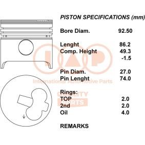 Kolben 100-20060 von IAP QUALITY PARTS günstig für 145,70 € online kaufen