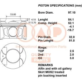 Kolben 100-21058 von IAP QUALITY PARTS günstig für 607,33 € online kaufen