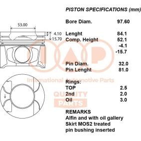 Kolben 100-21059 von IAP QUALITY PARTS günstig für 607,33 € online kaufen