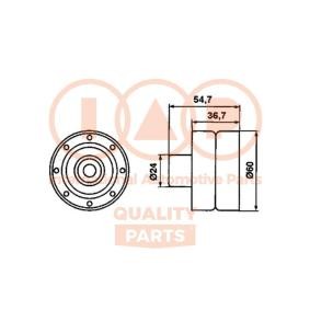 Spannrolle, Zahnriemen 127-13031 von IAP QUALITY PARTS günstig für 85,43 € online kaufen