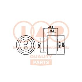 Compre Rolo tensor, correia dentada da IAP QUALITY PARTS 127-13092 a um preço baixo por 119,47 €