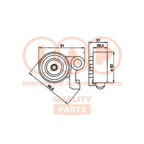 Spannrolle, Zahnriemen für LEXUS von IAP QUALITY PARTS