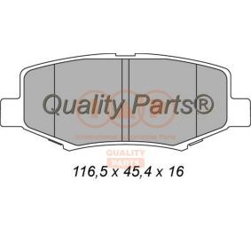 Bremsbeläge 704-00030 von IAP QUALITY PARTS günstig für 92,05 € online kaufen