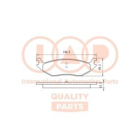 Bremsbeläge 704-00032 von IAP QUALITY PARTS günstig für 101,41 € online kaufen